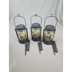 3X Solar Lantern Decor Outdoor(Suspension Placement Grounding 3in1)